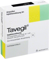 TAVEGIL Injektionslösung 2 mg/2 ml Ampullen